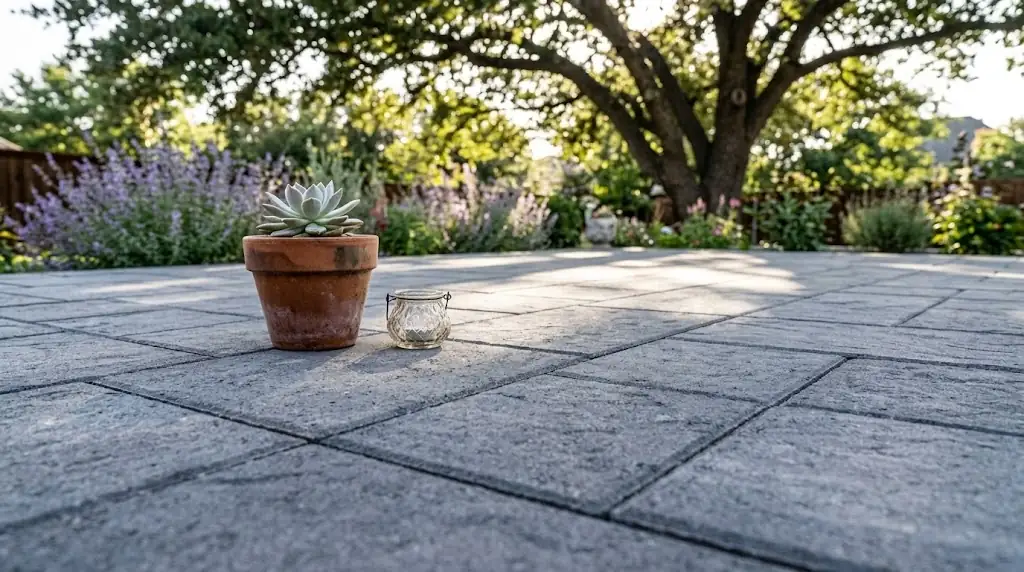paver patio installation in mckinney, tx