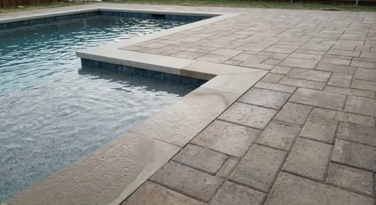 paver pool deck in mckinney, tx