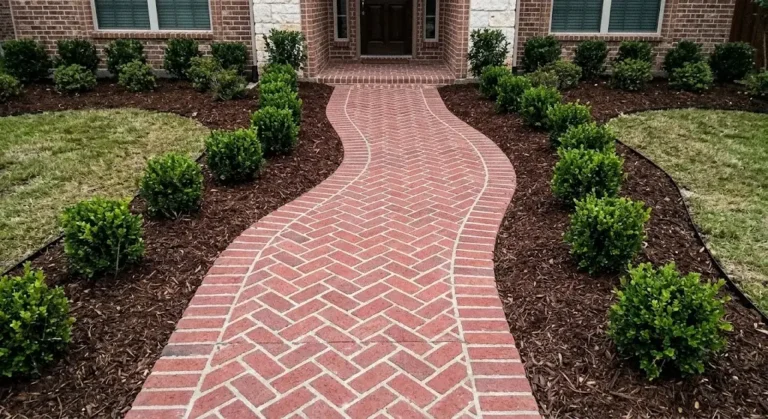 paver walkway in mckinney, tx