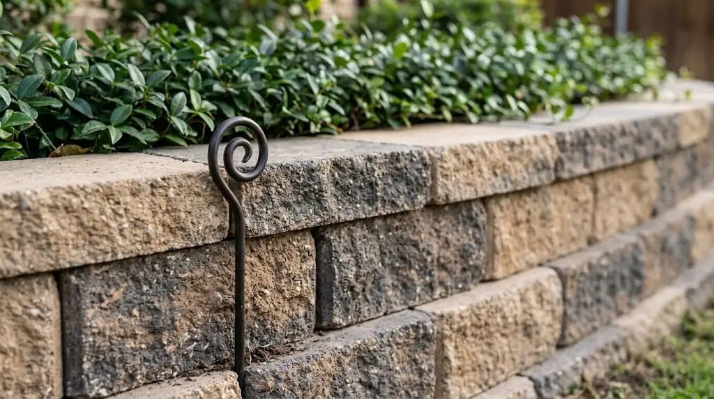 retaining wall installation in mckinney, tx